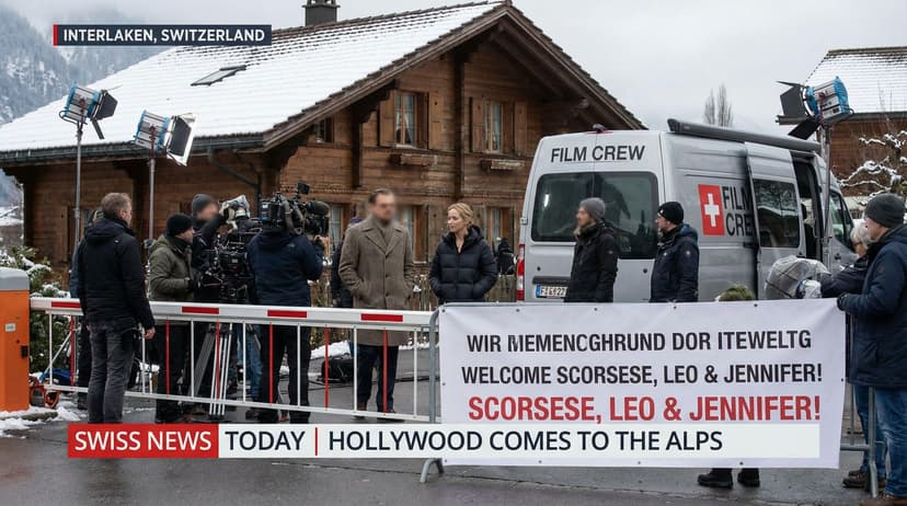 Hollywood Comes to the Alps: Scorsese Films with DiCaprio and Lawrence in Interlaken