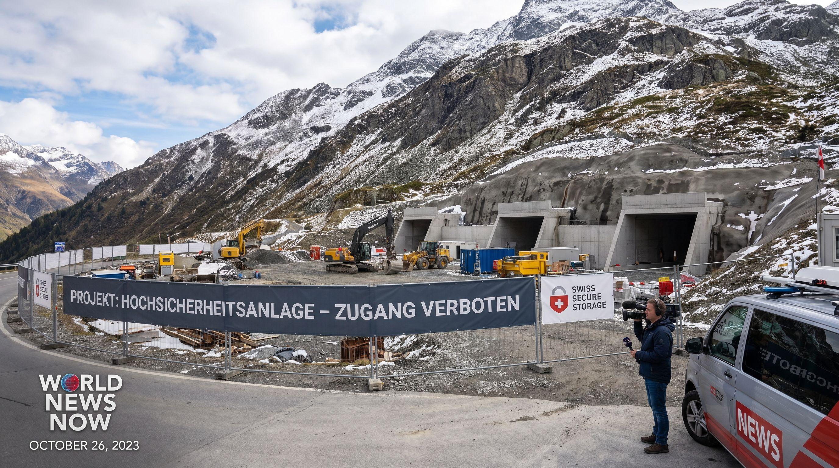 Secret 'Mega-Bunker' for the Super-Rich Being Built in Swiss Alps