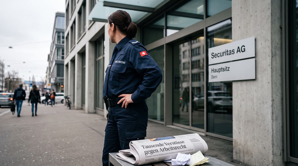 Swiss security firm accused of thousands of labour-law breaches