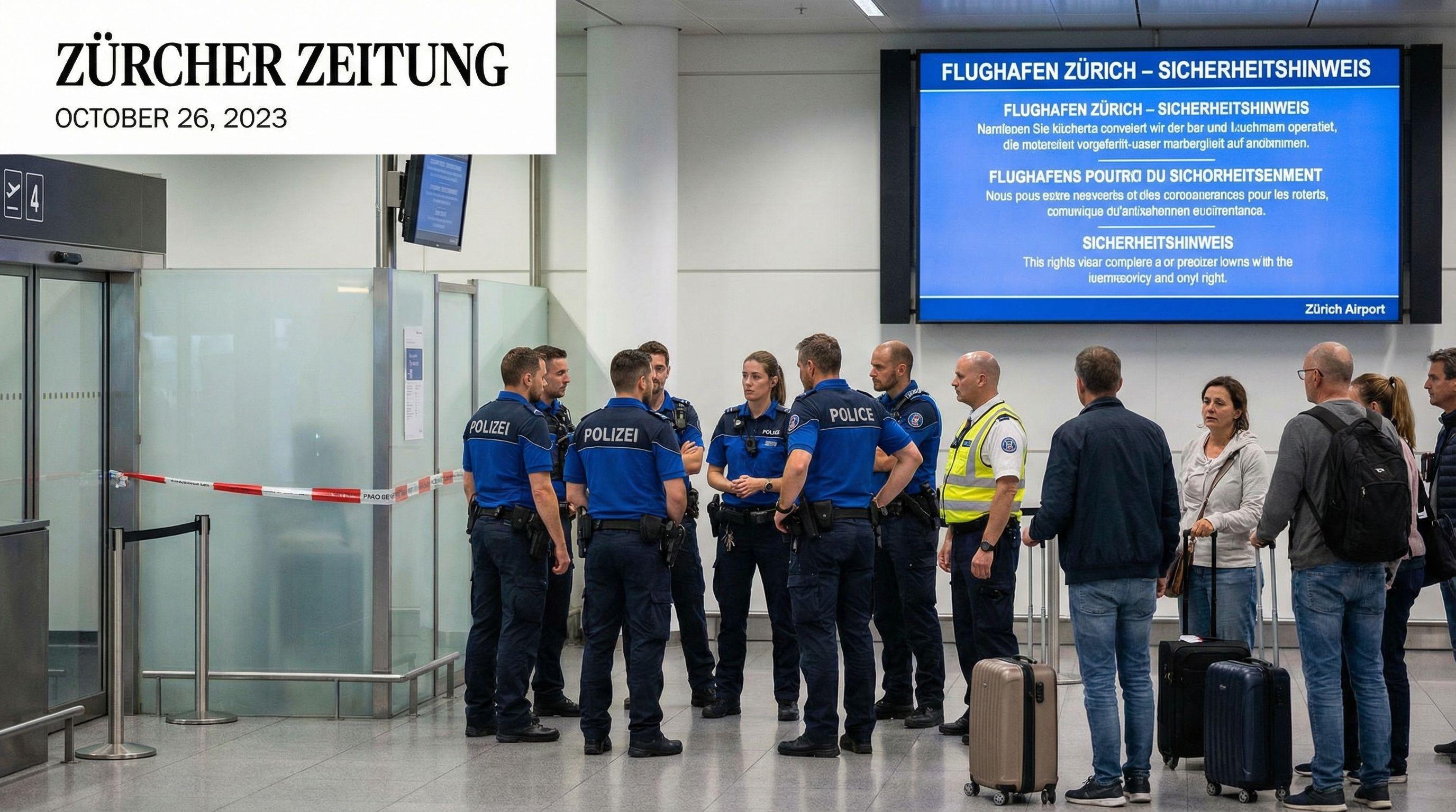 Security Breach at Zurich Airport Raises International Concerns