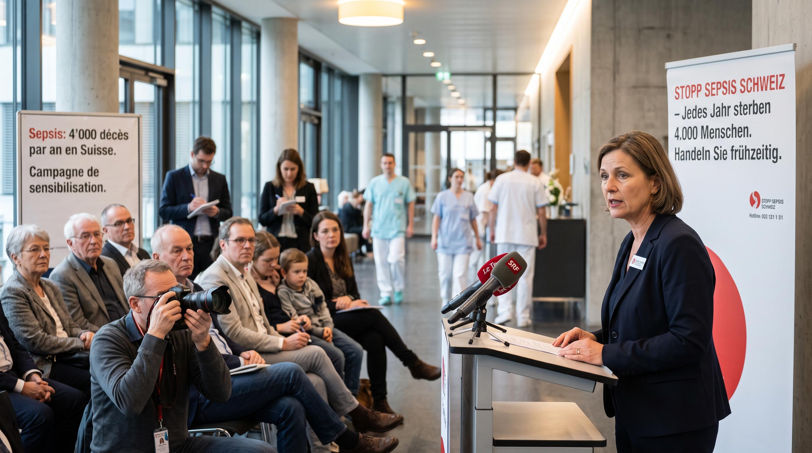 Sepsis kills 4,000 people a year in Switzerland as campaign seeks earlier action