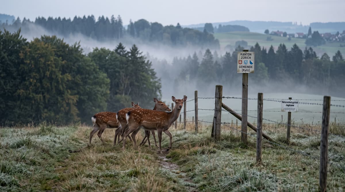EU deer policy could drive more sika deer into Zurich canton