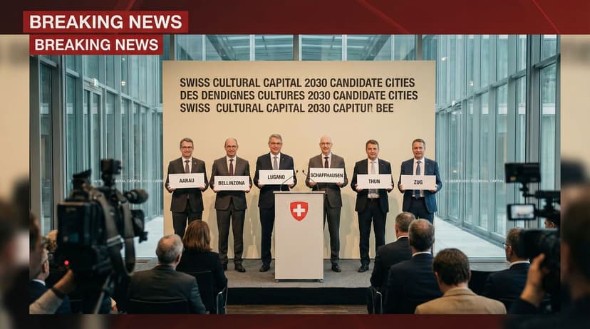 Six Cities Compete for Swiss Cultural Capital 2030