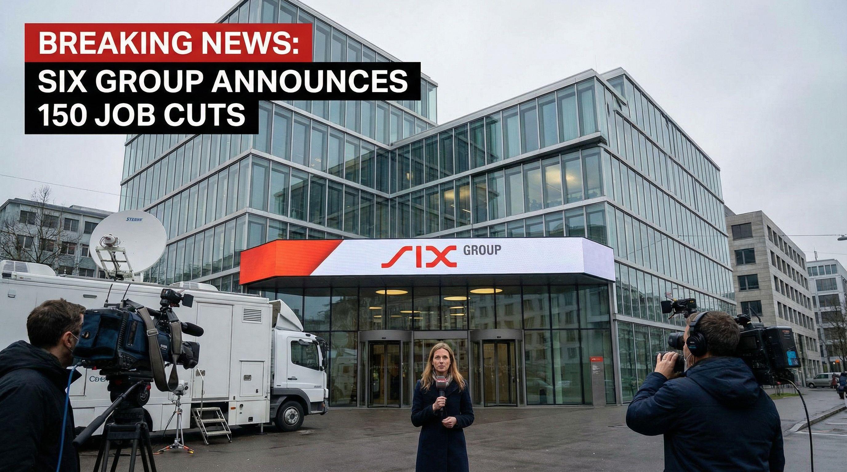 SIX Group Announces 150 Job Cuts in Major Restructuring