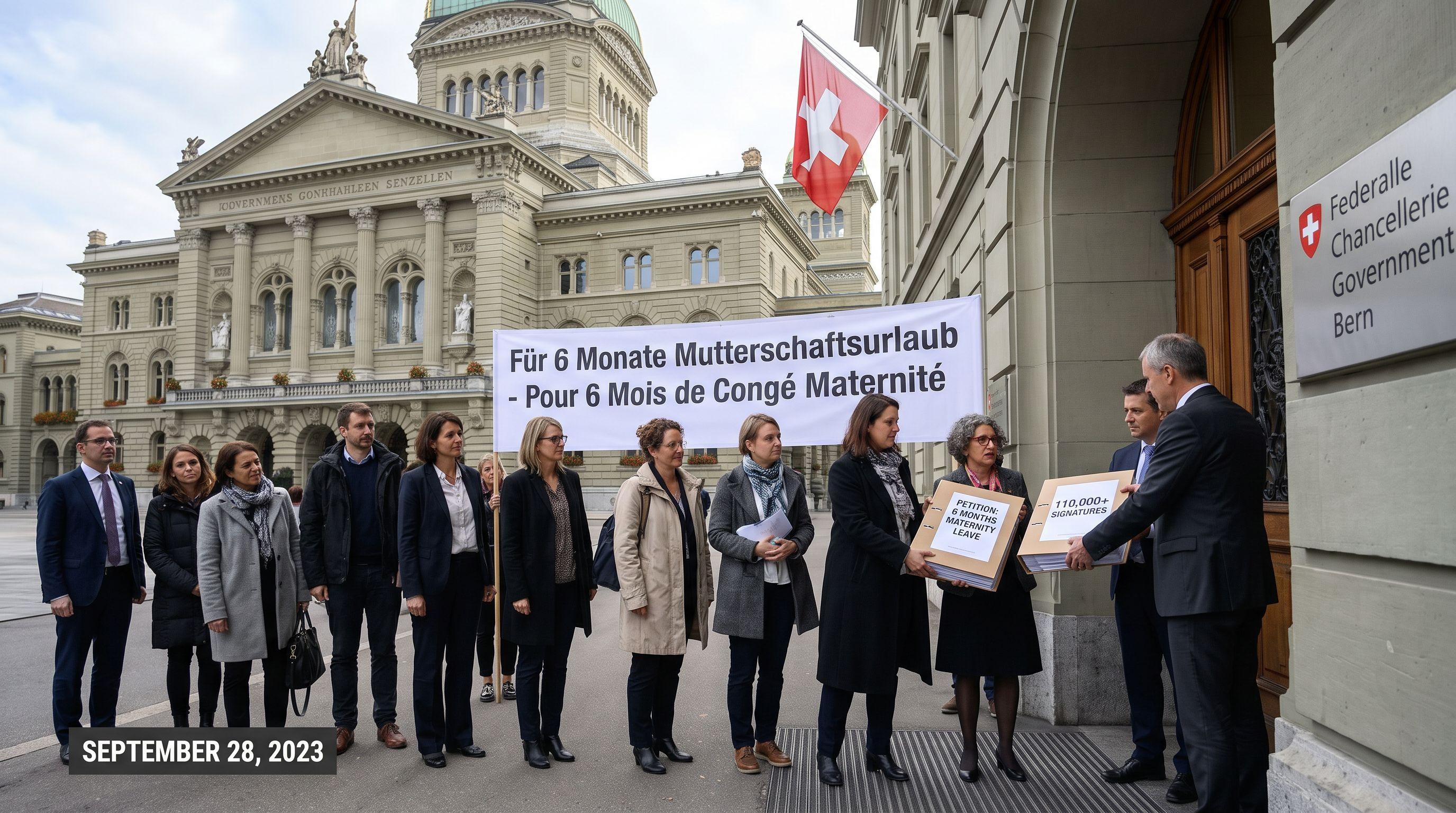 Campaign for Six-Month Maternity Leave Reaches Federal Chancellery