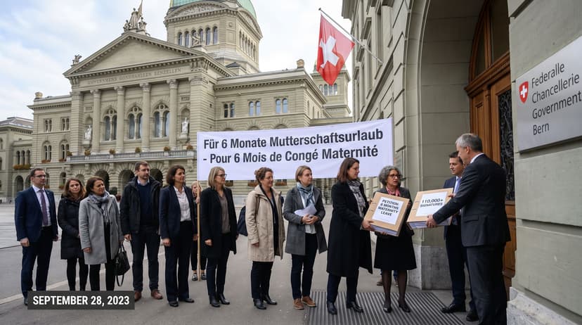 Campaign for Six-Month Maternity Leave Reaches Federal Chancellery