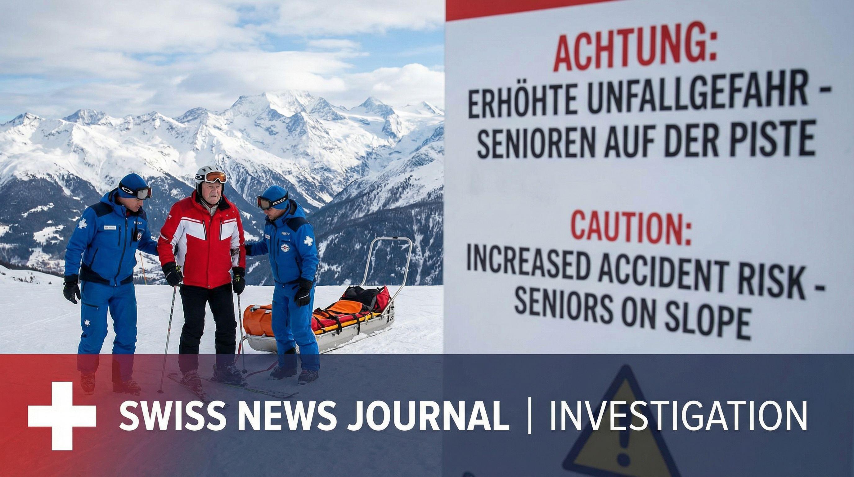 Ski Accident Rates Soar Among Older Swiss Athletes
