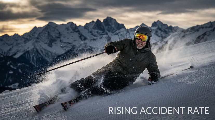 Ski Accident Rates Surge Among Over-40s in Switzerland
