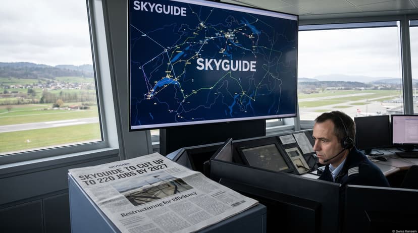 Skyguide to Cut Up to 220 Jobs by 2027 Amid Restructuring