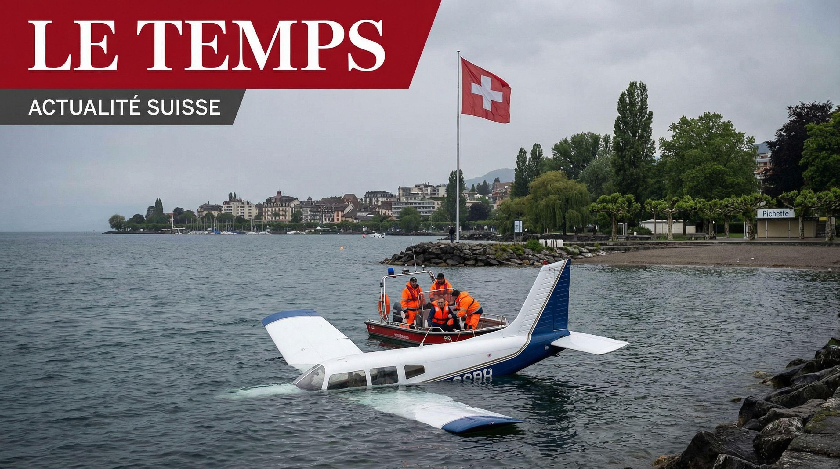 Small Plane Crashes in Lake Geneva, Occupants Escape Unharmed