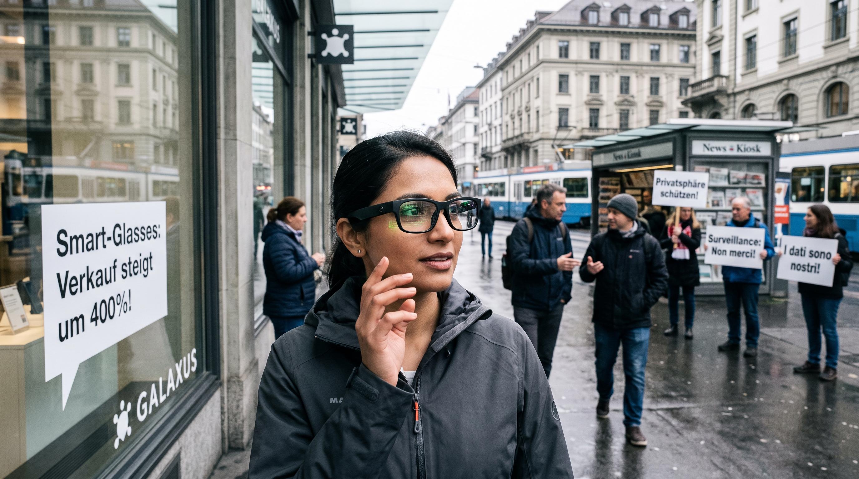 Smart-glasses sales surge in Switzerland as privacy debate grows