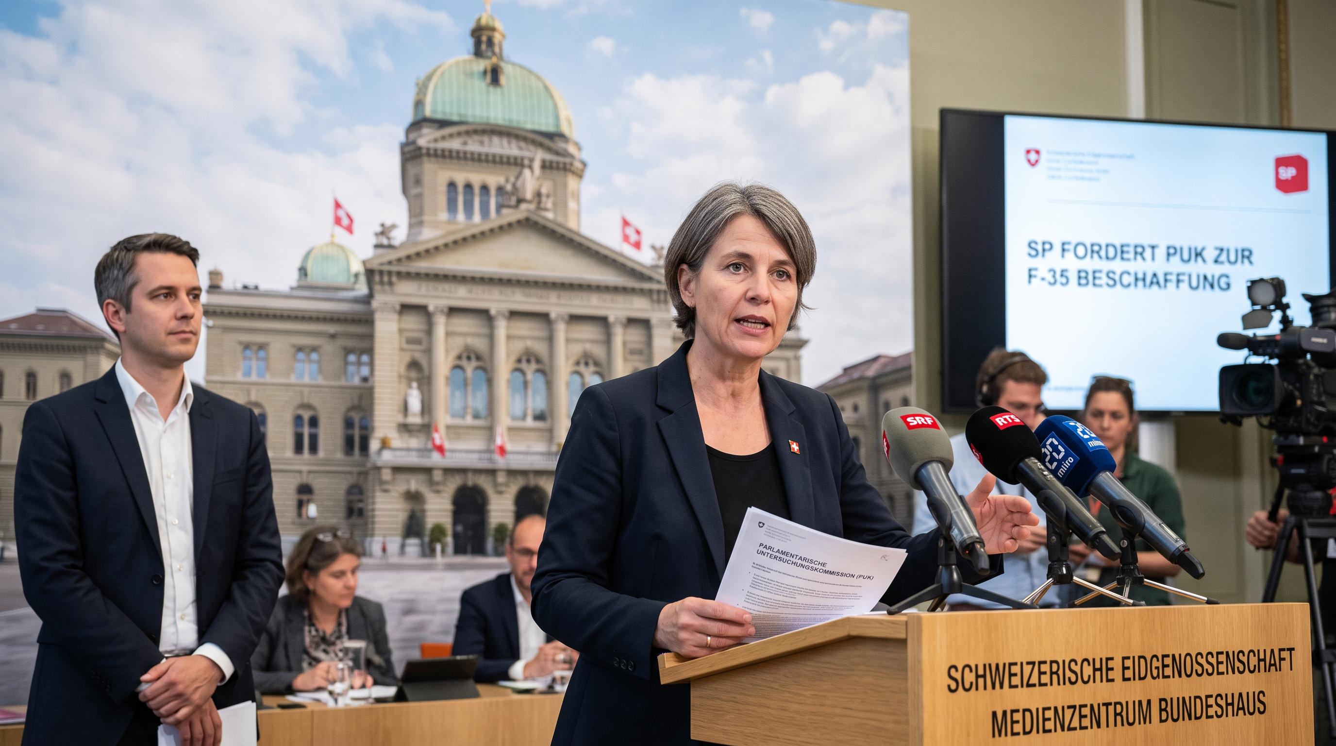 Social Democrats seek inquiry into Switzerland’s F-35 purchase