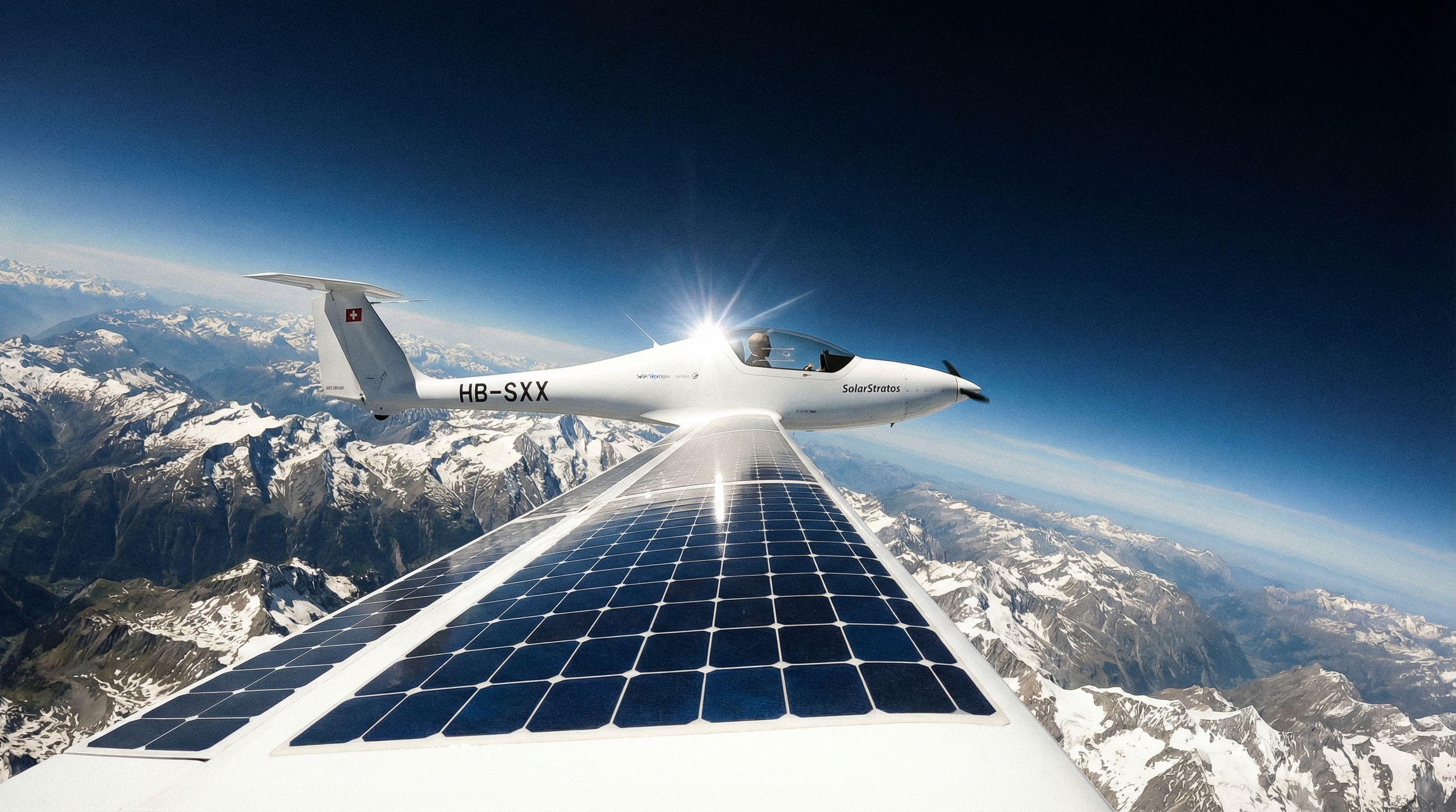 SolarStratos Sets New Swiss Solar Flight Altitude Record