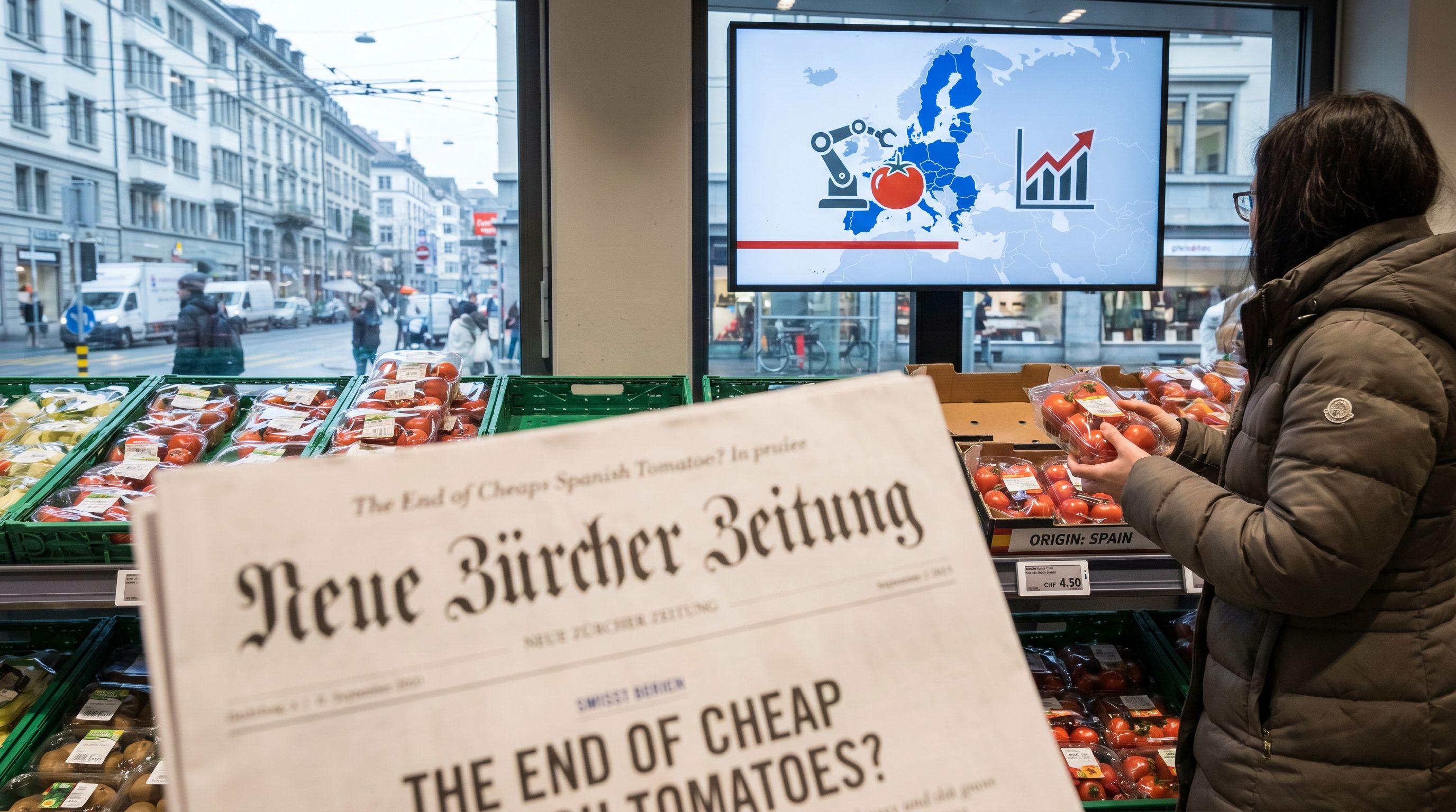 The End of Cheap Spanish Tomatoes? AI and Rising Costs Reshape Swiss Imports