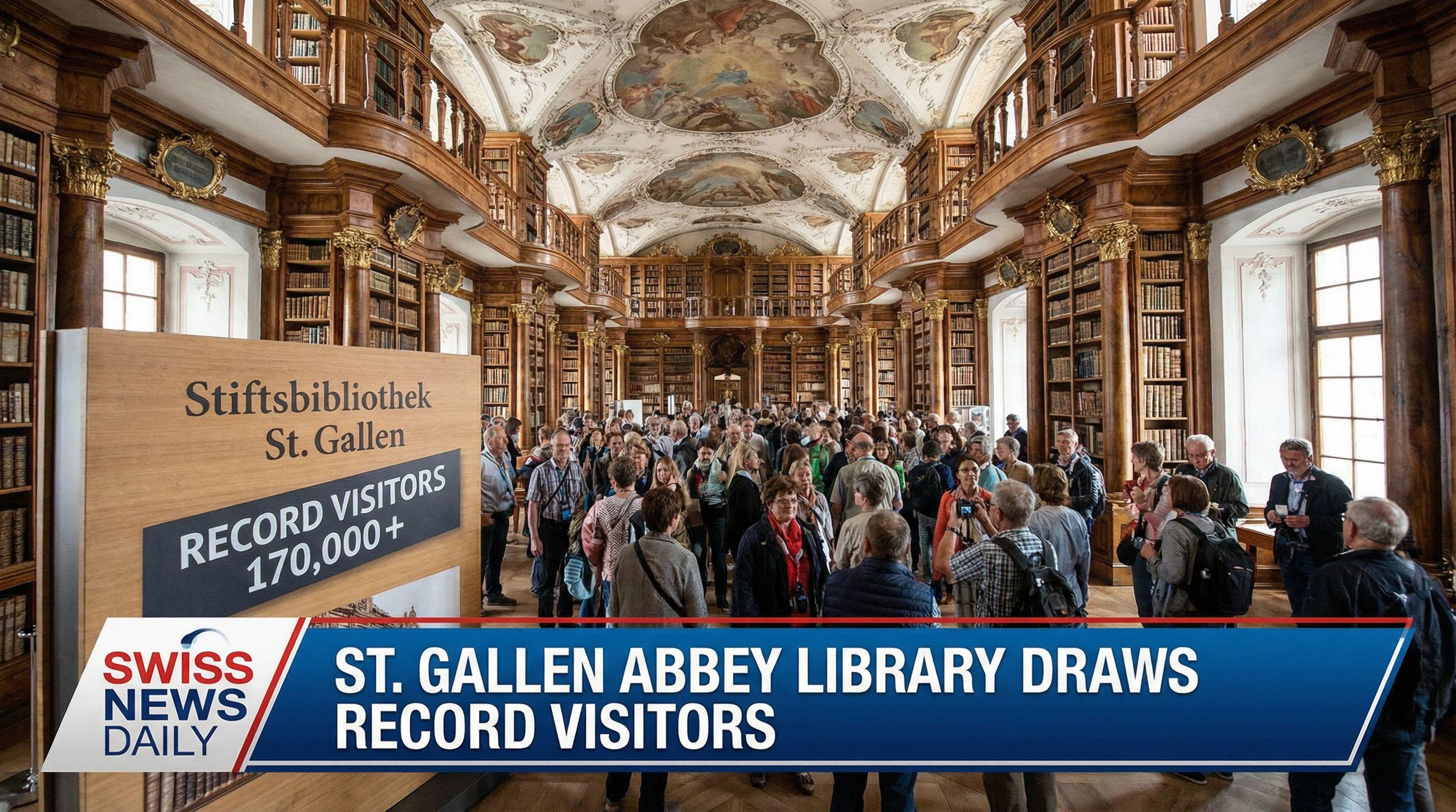 St. Gallen Abbey Library Draws Record Visitors