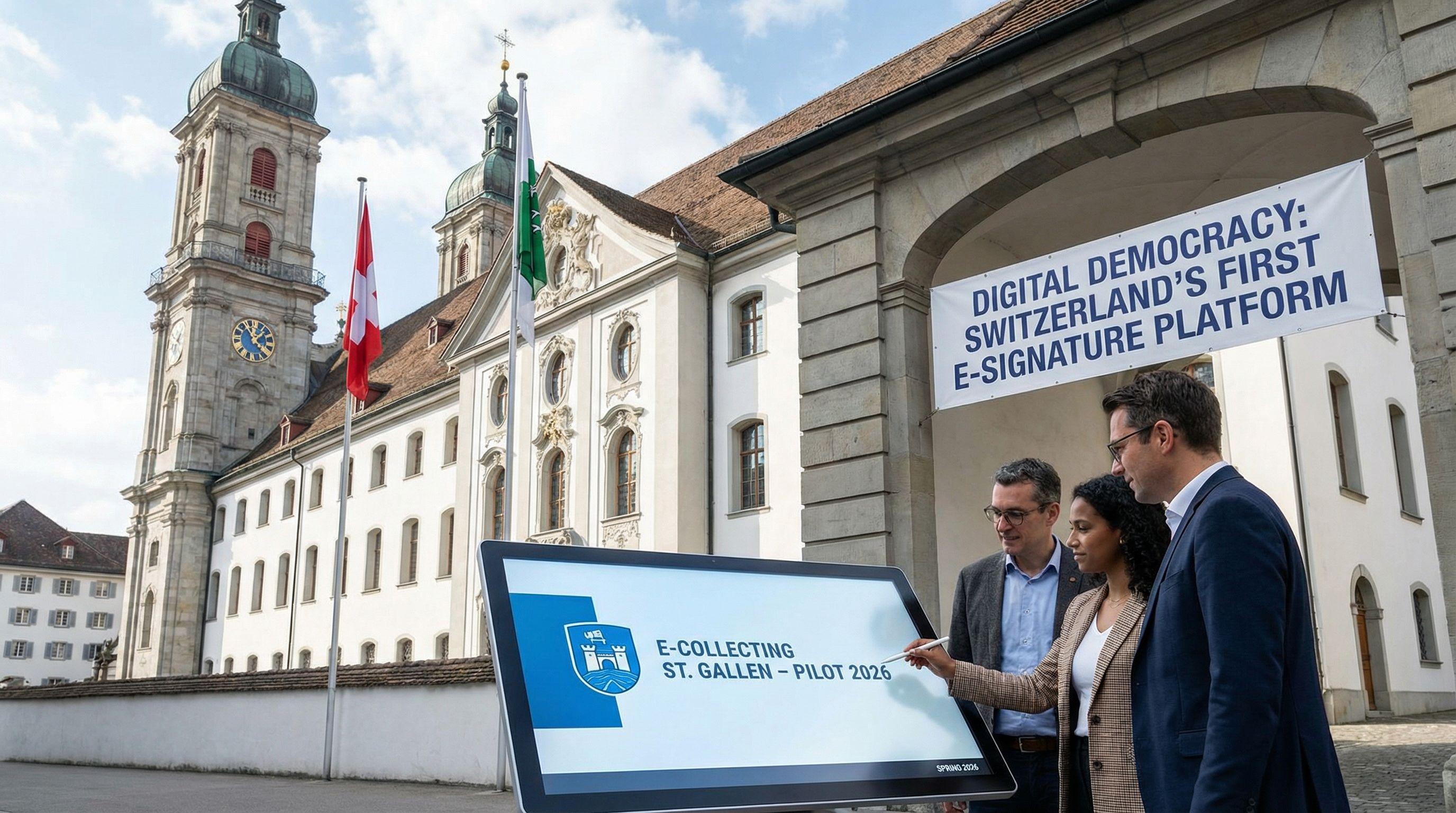 Digital Democracy: St. Gallen to Pilot Switzerland's First E-Signature Platform