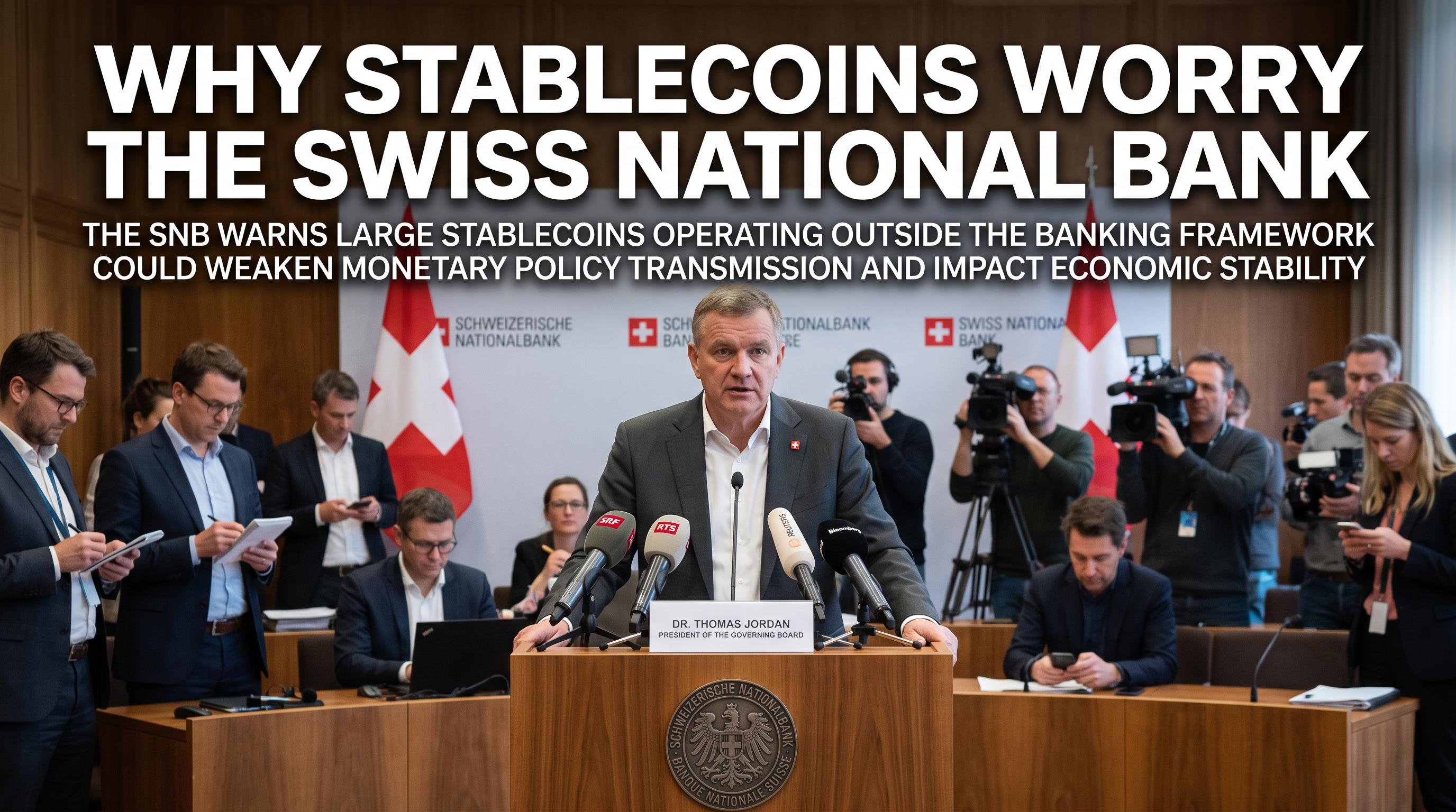 Why Stablecoins Worry the Swiss National Bank