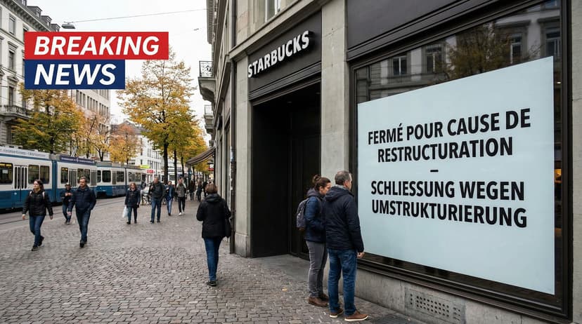 Starbucks Announces Swiss Store Closures