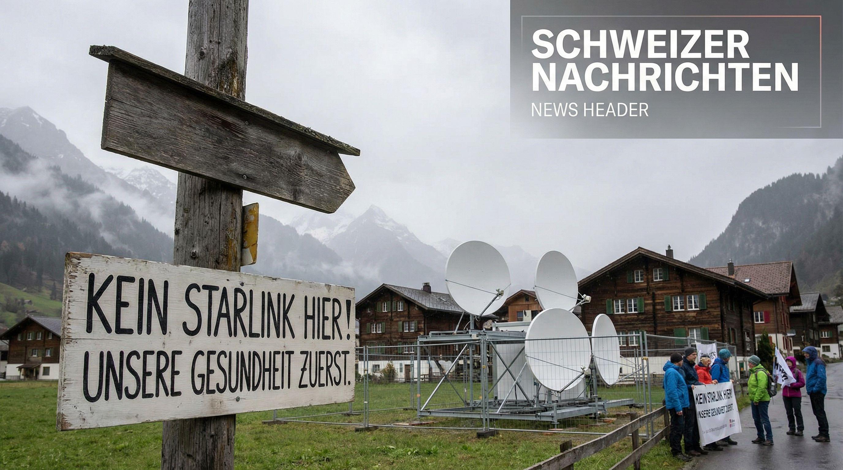 Starlink Satellite Project Sparks Local Resistance in Swiss Village