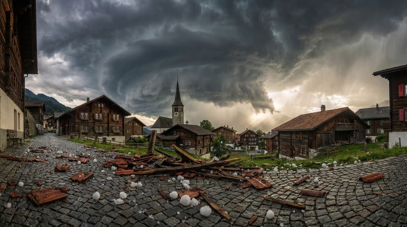 Storm Damage in Switzerland Shows Dramatic Increase