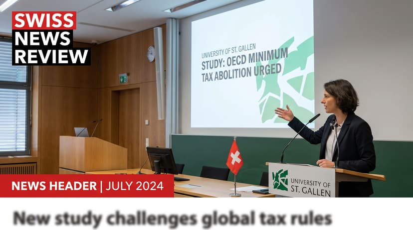 Study from University of St. Gallen Urges Abolition of OECD Minimum Tax