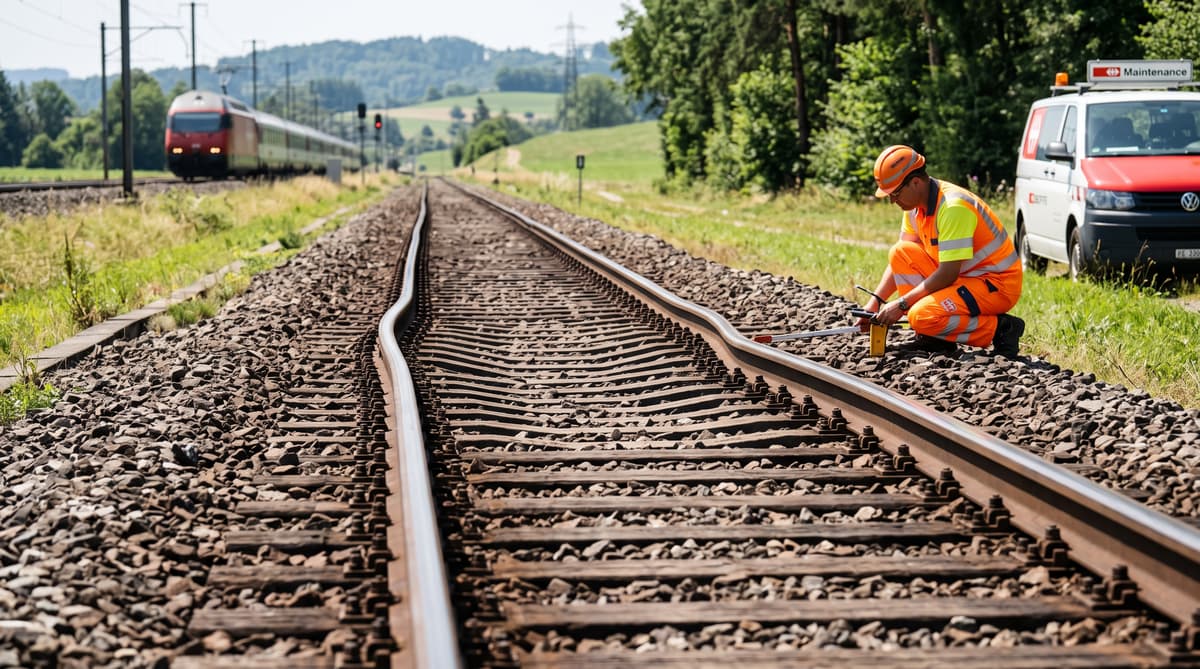 Summer heat warped Swiss railway tracks in nearly 100 places