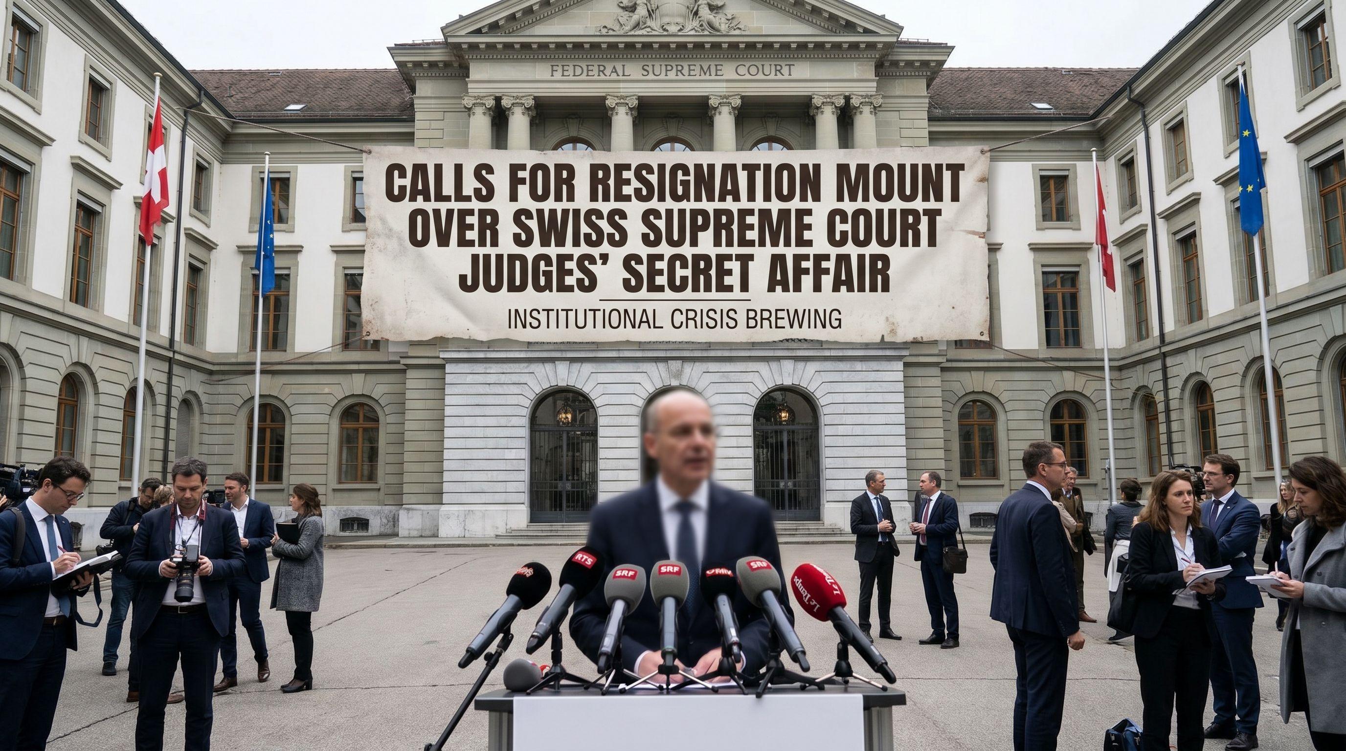 Calls for Resignation Mount Over Swiss Supreme Court Judges' Secret Affair
