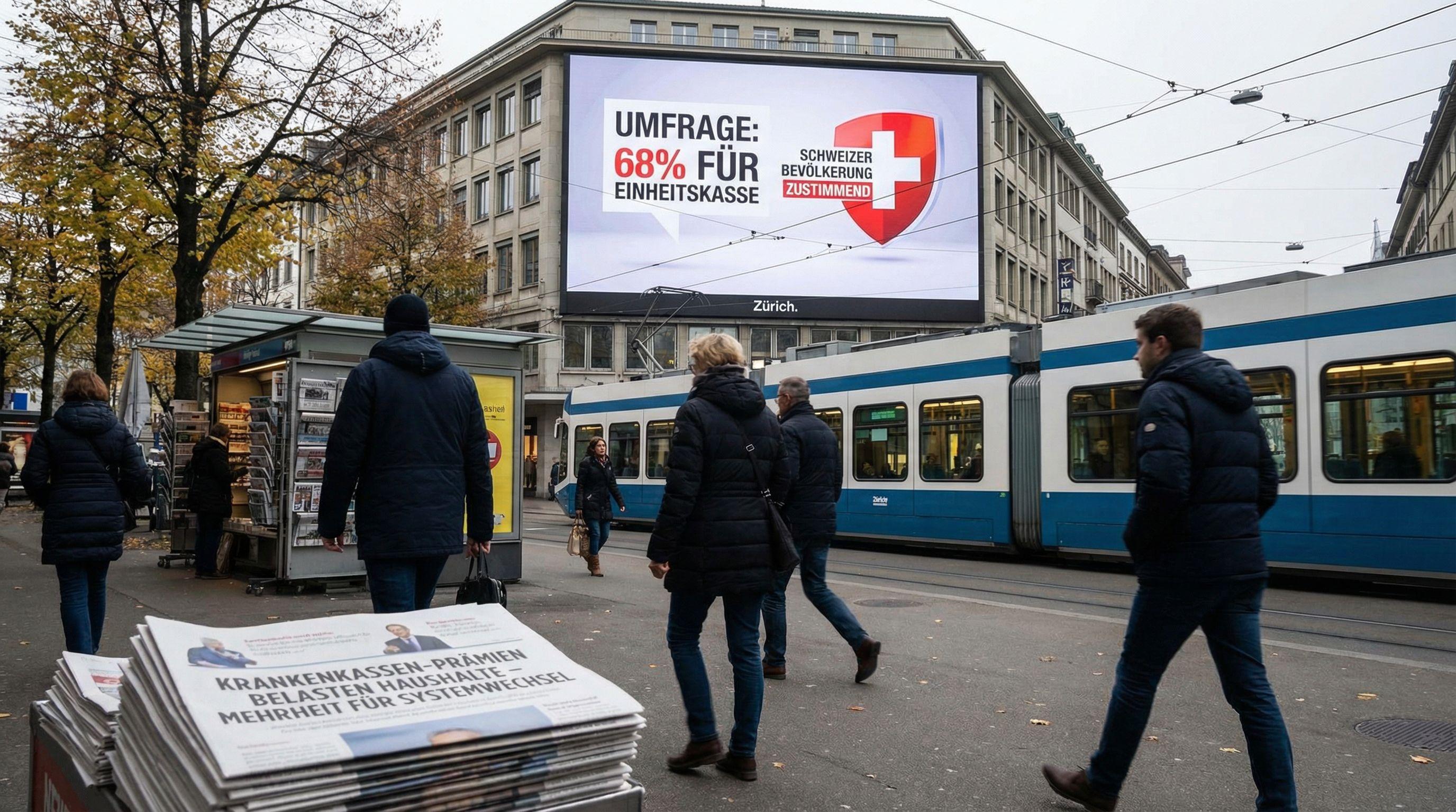 Survey: Two-Thirds of Swiss Support Single-Payer Health Insurance