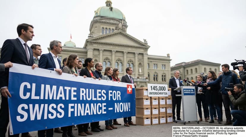 New Initiative Demands Binding Climate Rules for Swiss Financial Sector