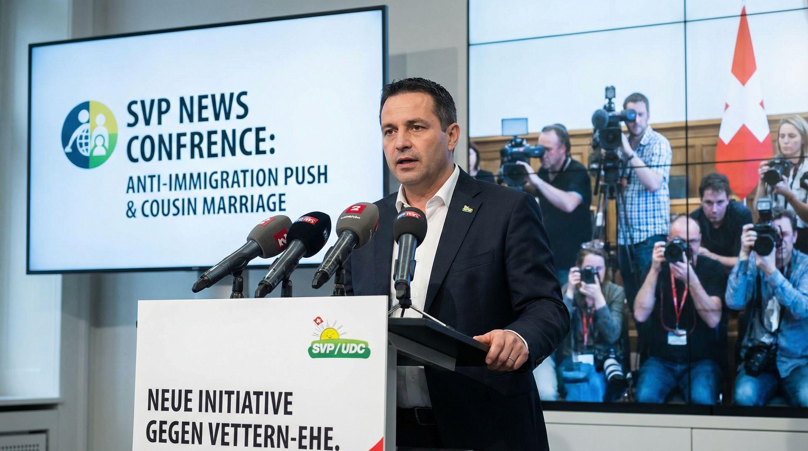 SVP Targets Marriages Between Cousins in New Anti-Immigration Push