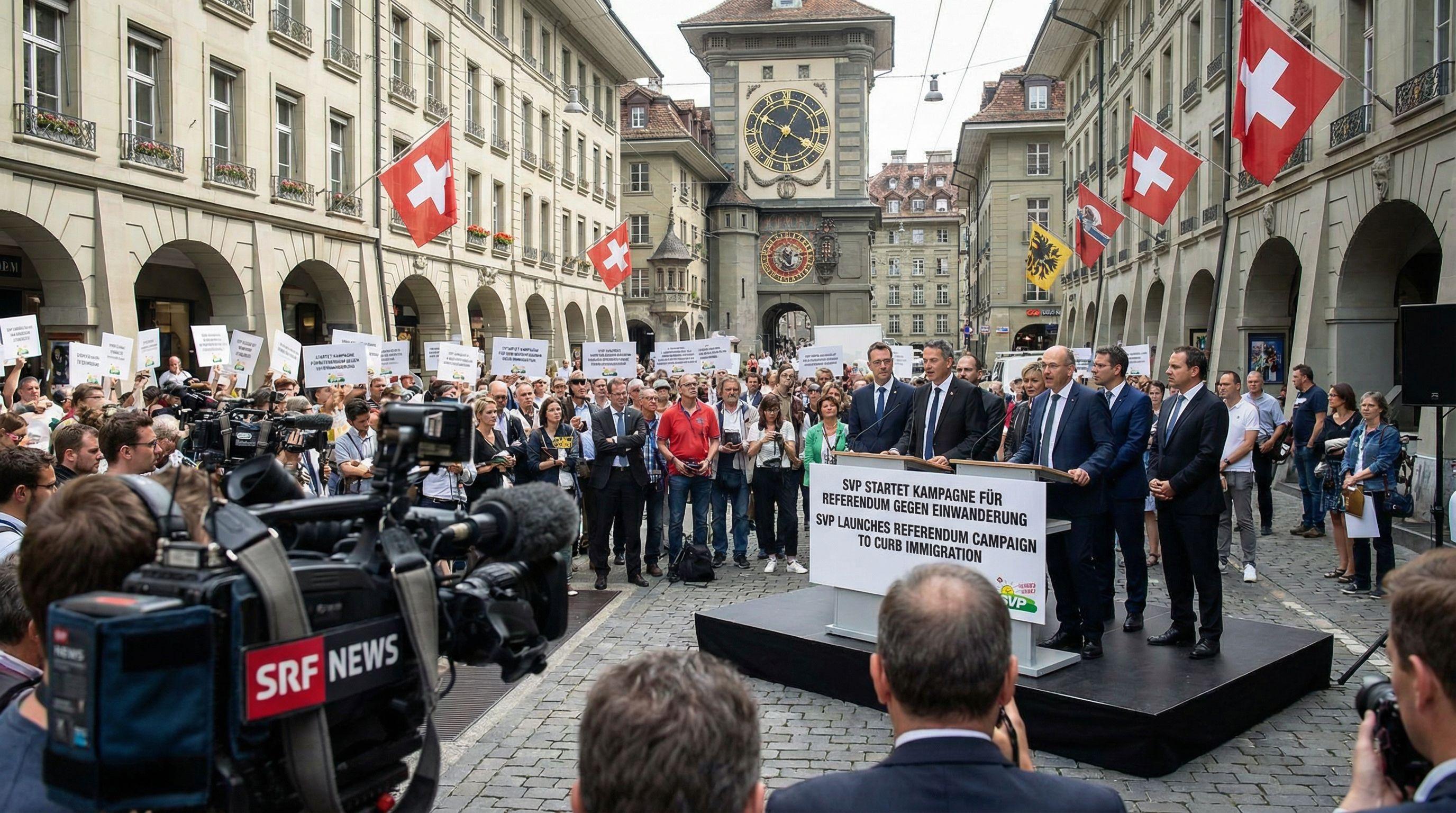 Hard-Right SVP Launches Referendum Campaign to Curb Immigration