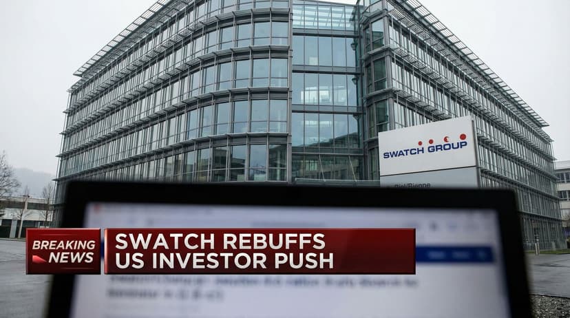 Swatch Rebuffs US Activist Investor's Push for Board and Governance Changes