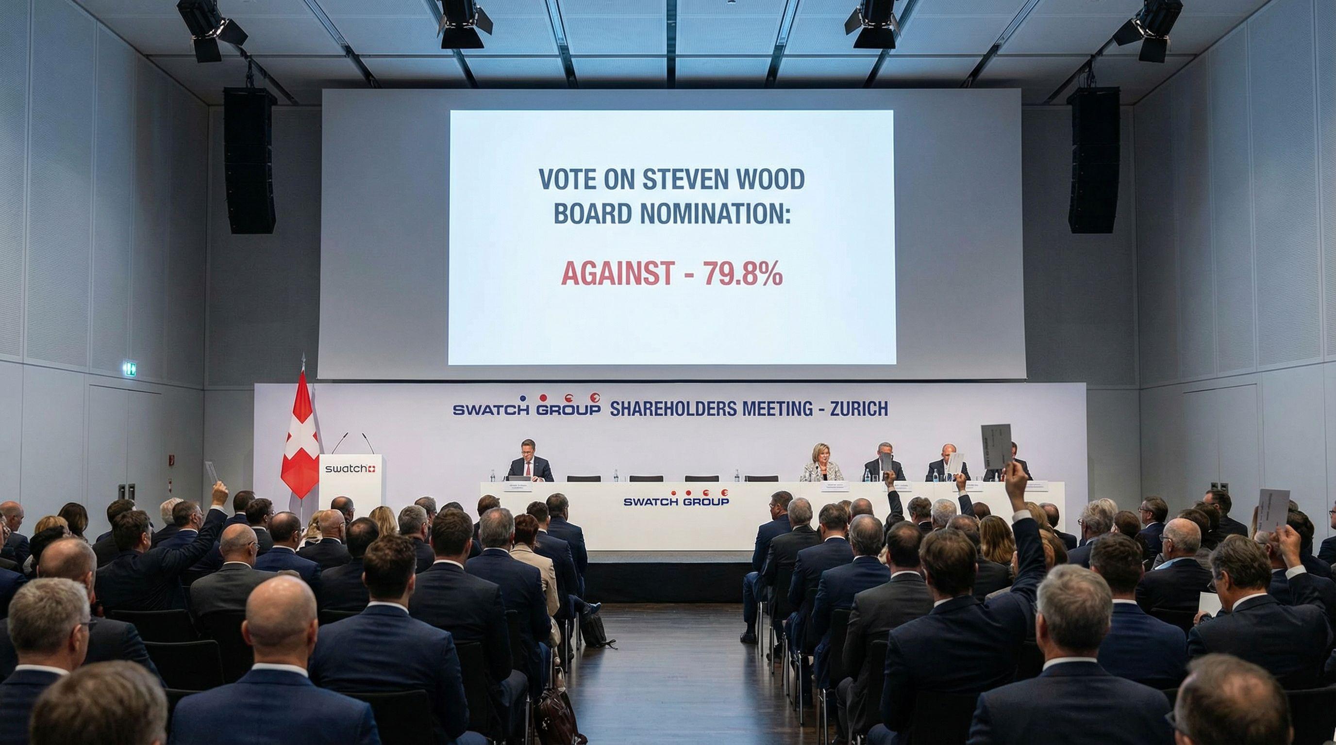 Swatch Shareholders Block Activist Investor's Board Bid