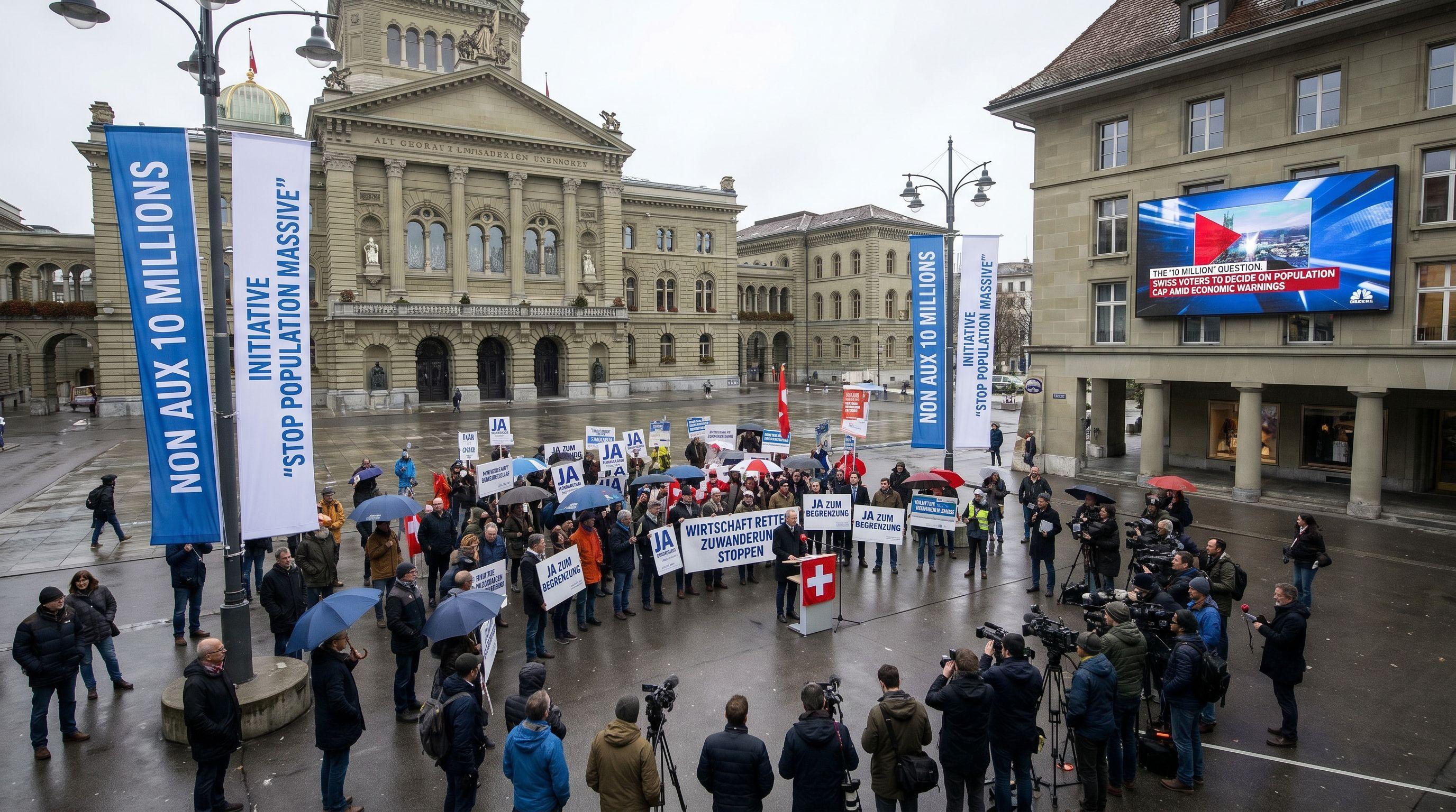 The '10 Million' Question: Swiss Voters to Decide on Population Cap Amid Economic Warnings