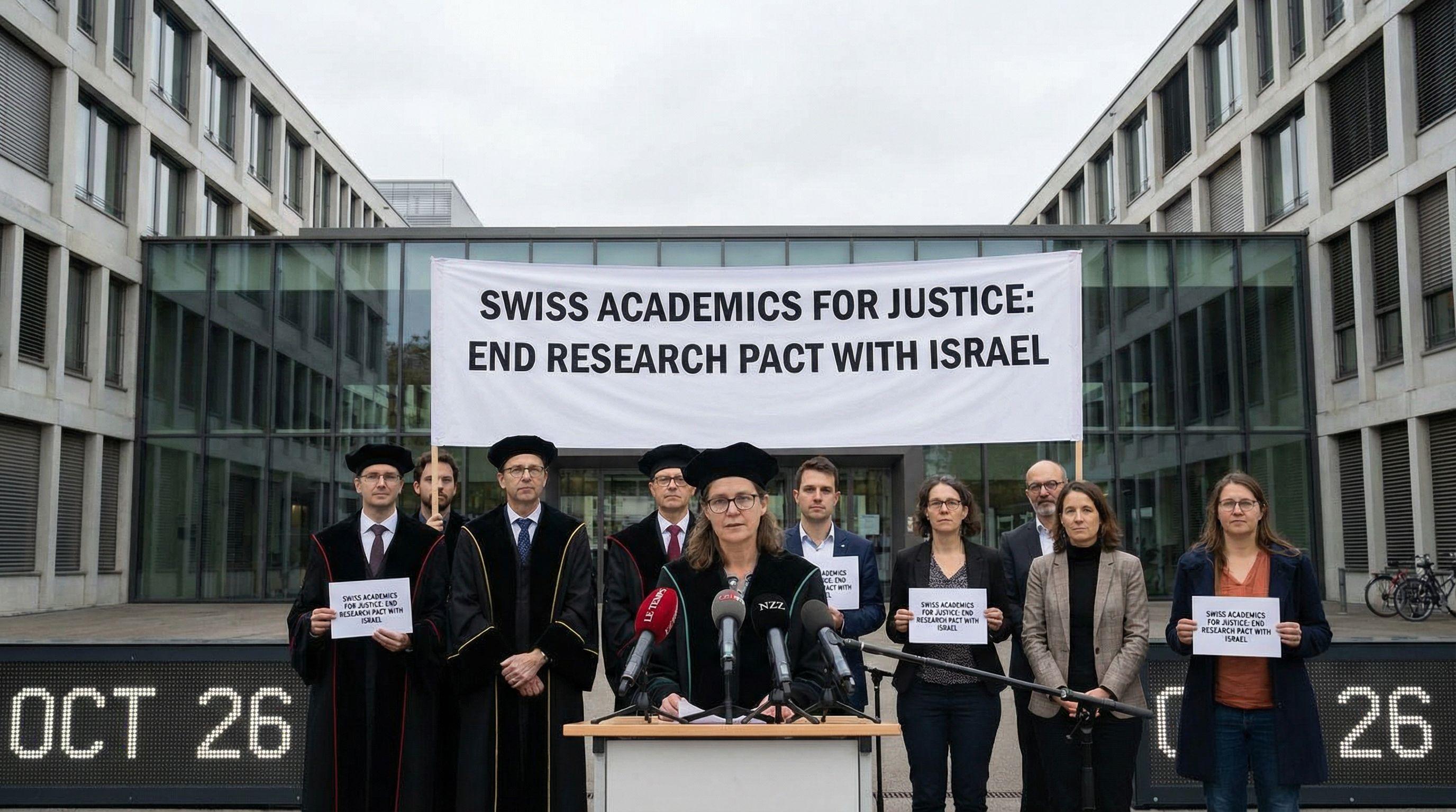 Swiss Academics Demand Termination of Research Pact with Israel