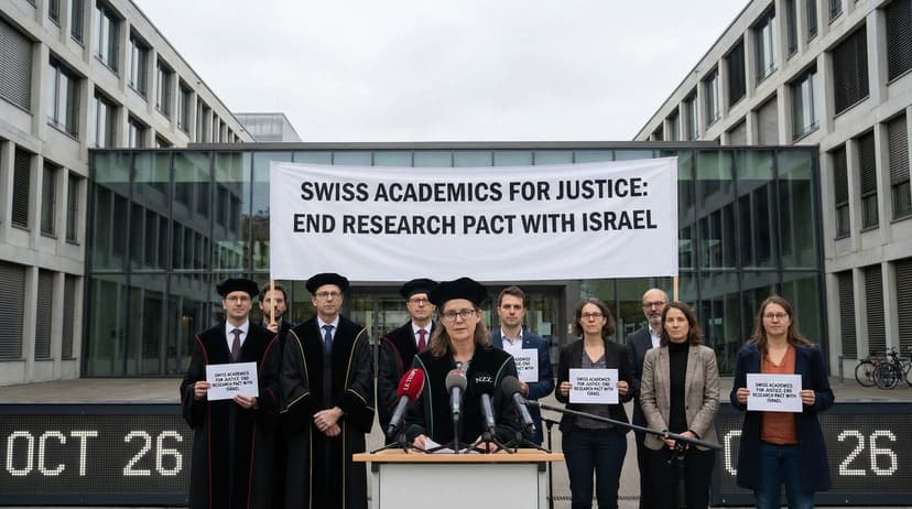 Swiss Academics Demand Termination of Research Pact with Israel