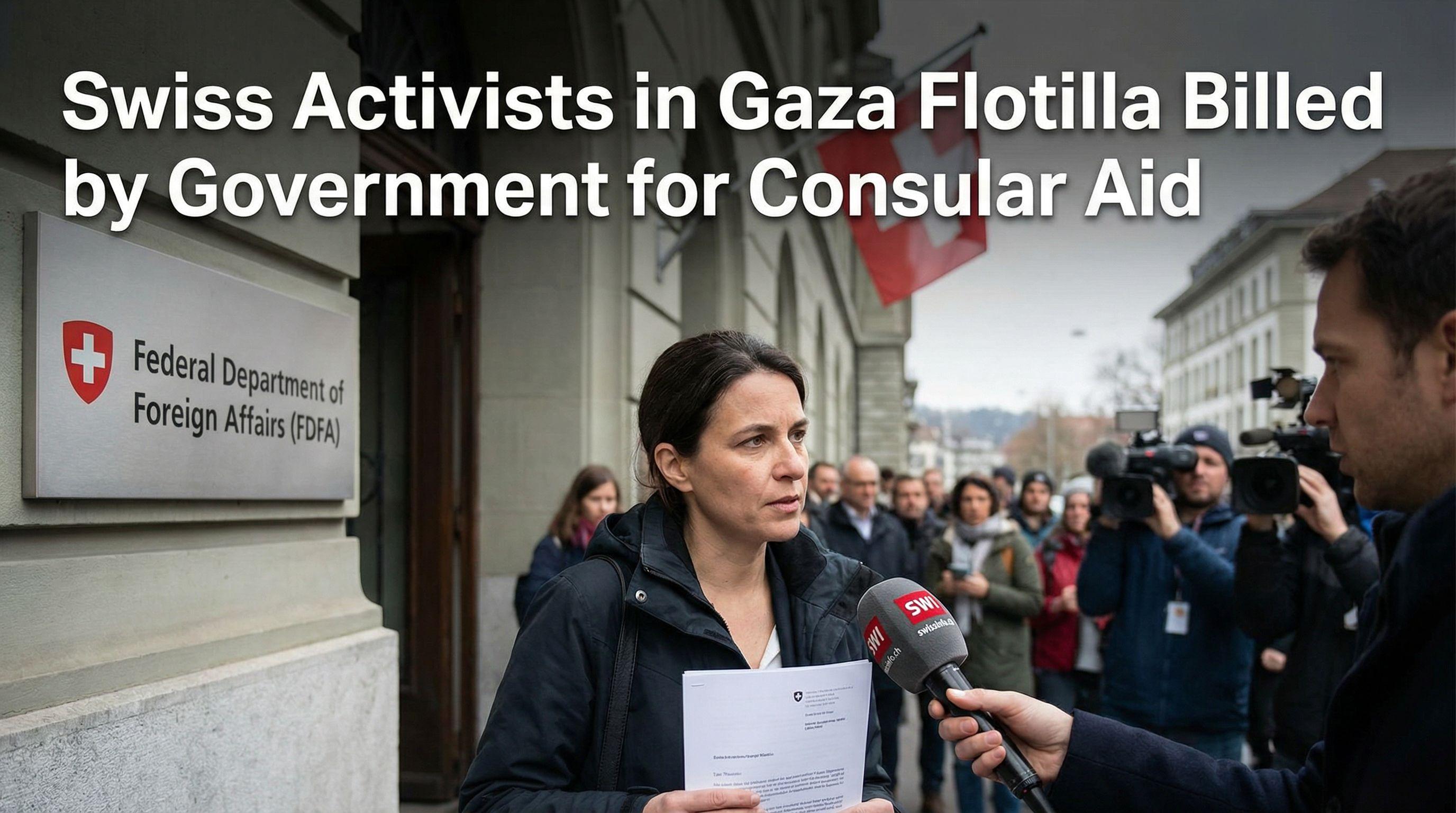 Swiss Activists in Gaza Flotilla Billed by Government for Consular Aid