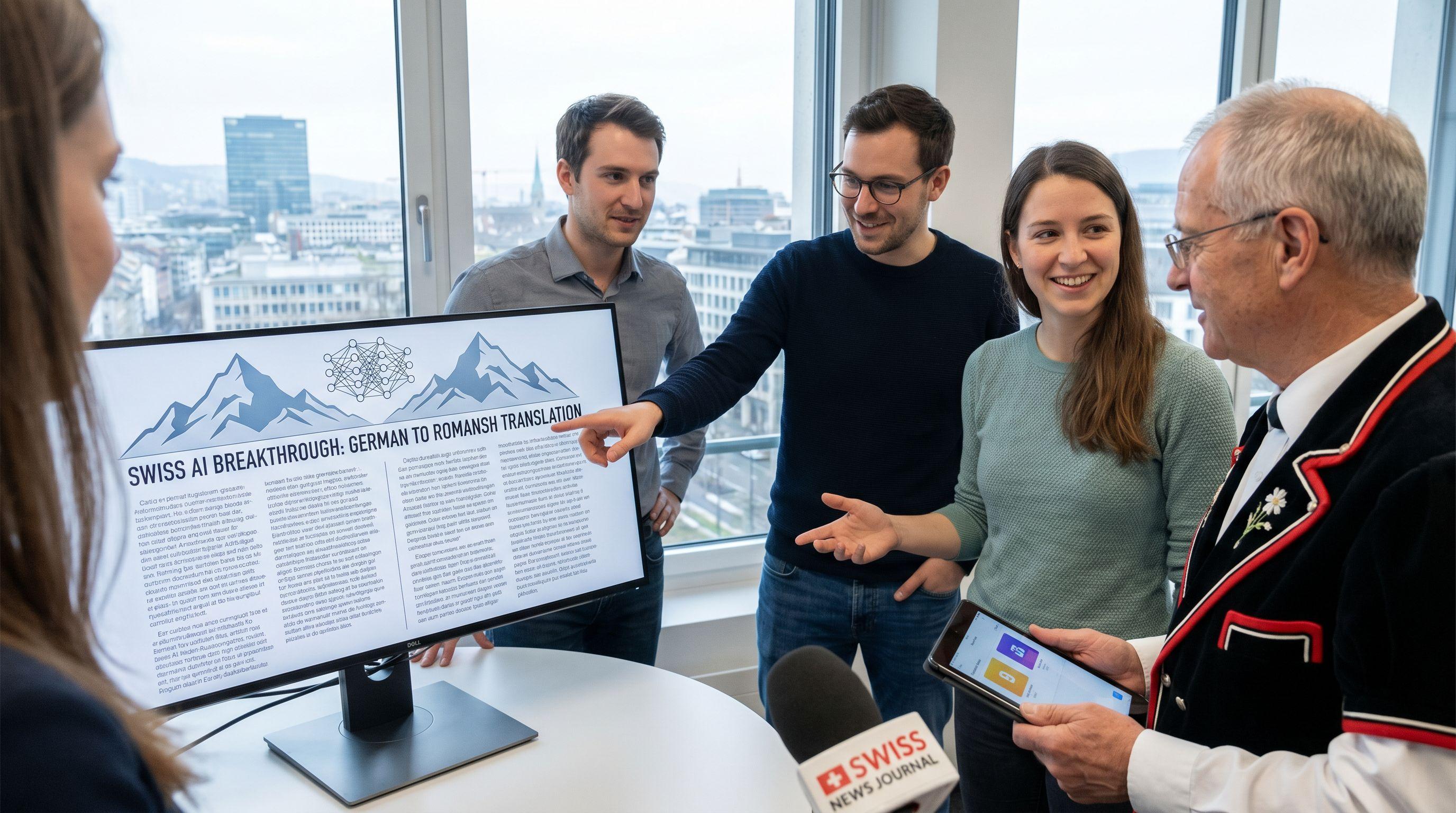 Swiss AI Breakthrough Paves Way for Romansh Language Preservation