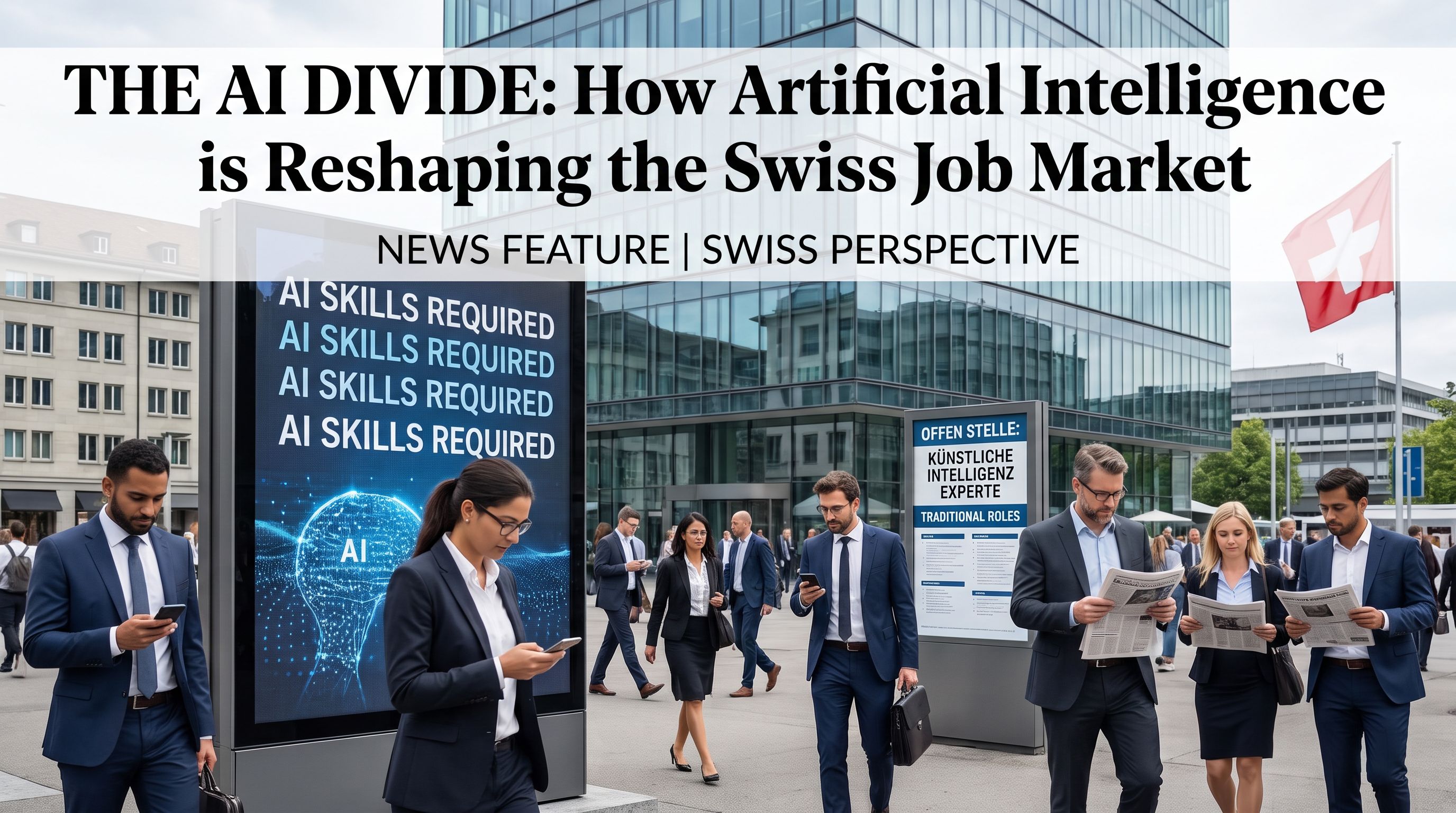 The AI Divide: How Artificial Intelligence is Reshaping the Swiss Job Market