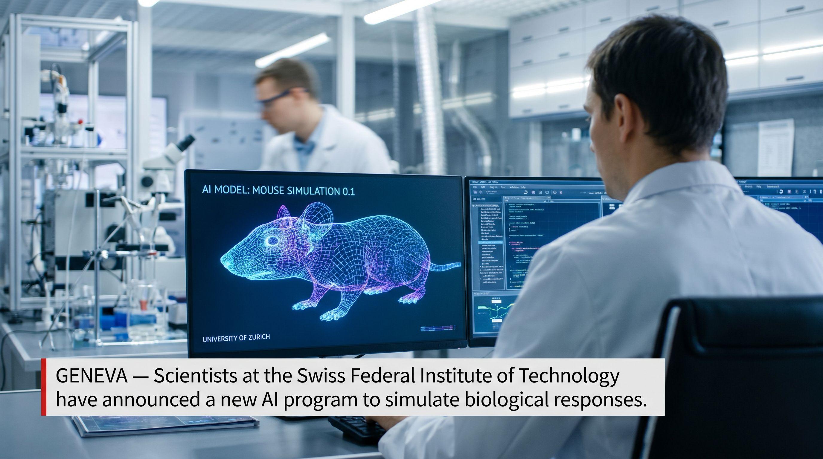 Swiss Researchers Develop 'AI Mouse' to Reduce Live Animal Testing