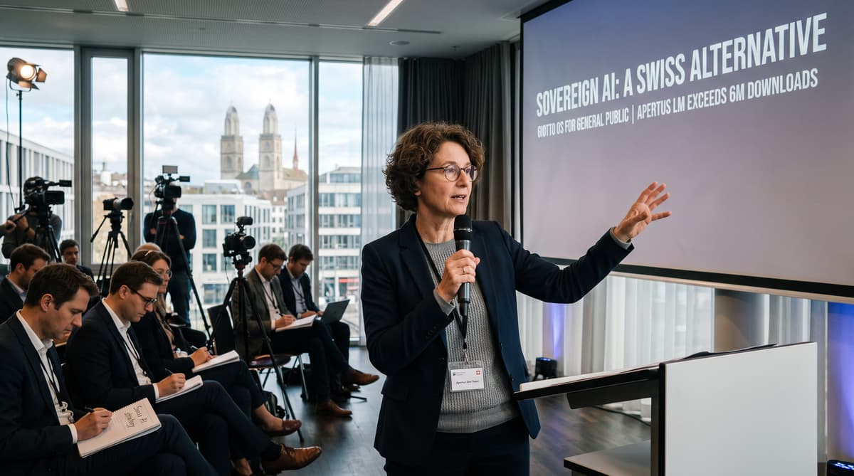 Swiss AI companies pursue an alternative to US and Chinese tech giants