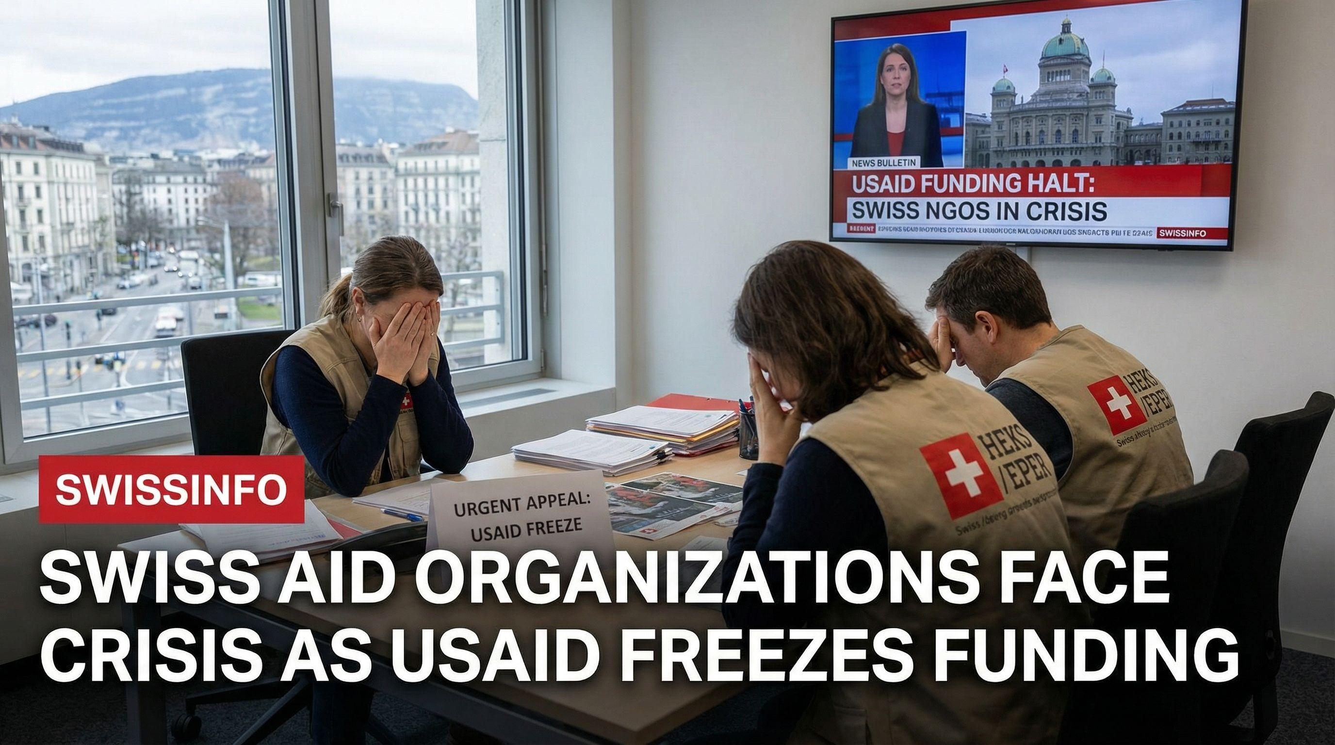 Swiss Aid Organizations Face Crisis as USAID Freezes Funding