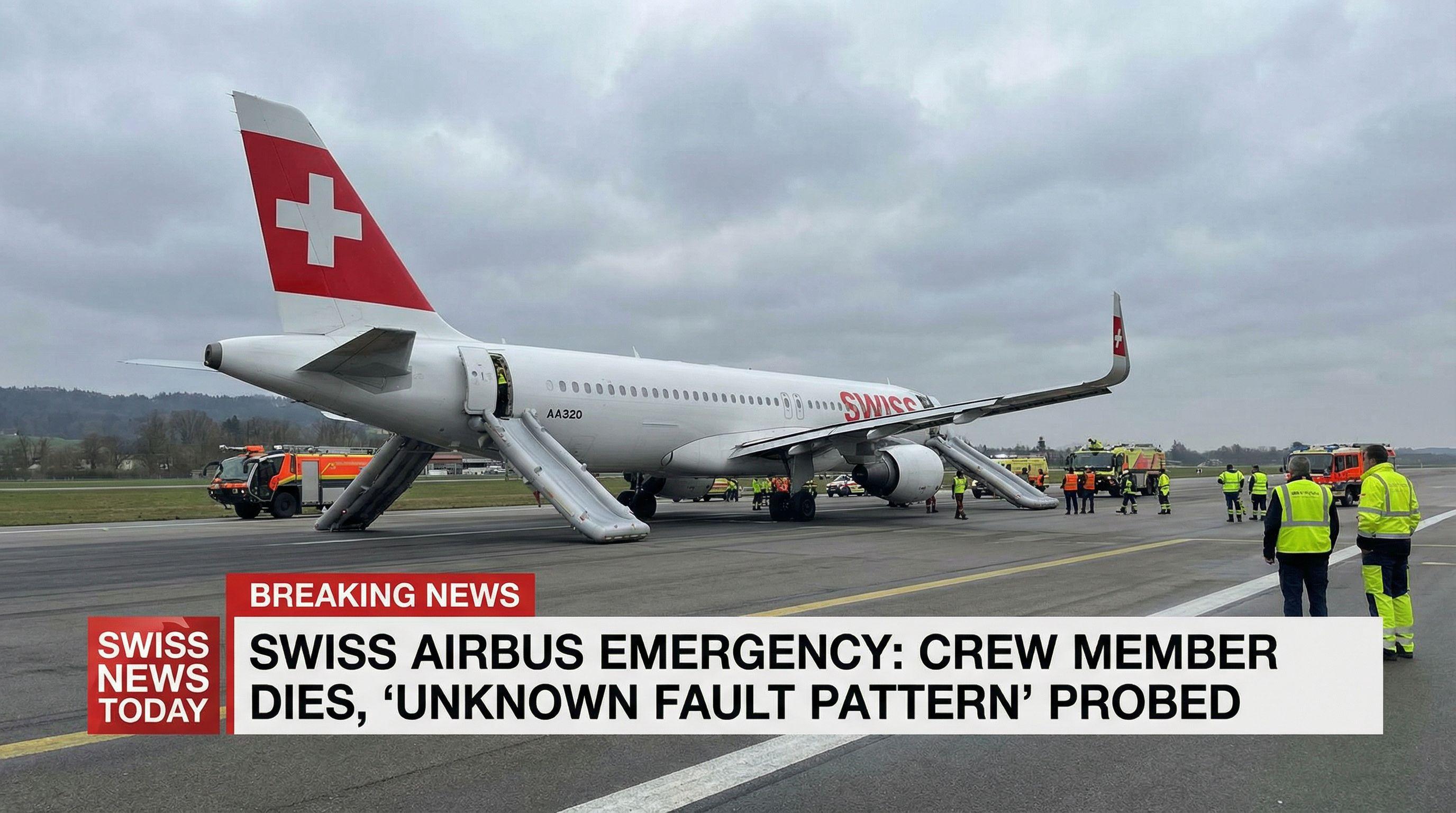 SWISS Airbus Emergency Landing: Crew Member Dies After 'Unknown Fault Pattern'