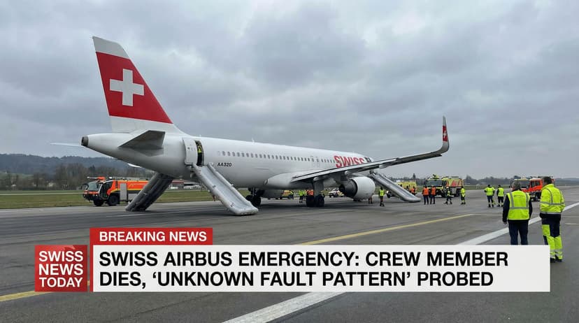 SWISS Airbus Emergency Landing: Crew Member Dies After 'Unknown Fault Pattern'