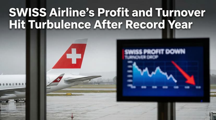SWISS Airline's Profit and Turnover Hit Turbulence After Record Year
