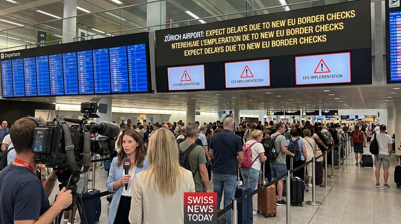 Summer Travel Warning: Swiss Airports Brace for Delays Amid New EU Border Checks