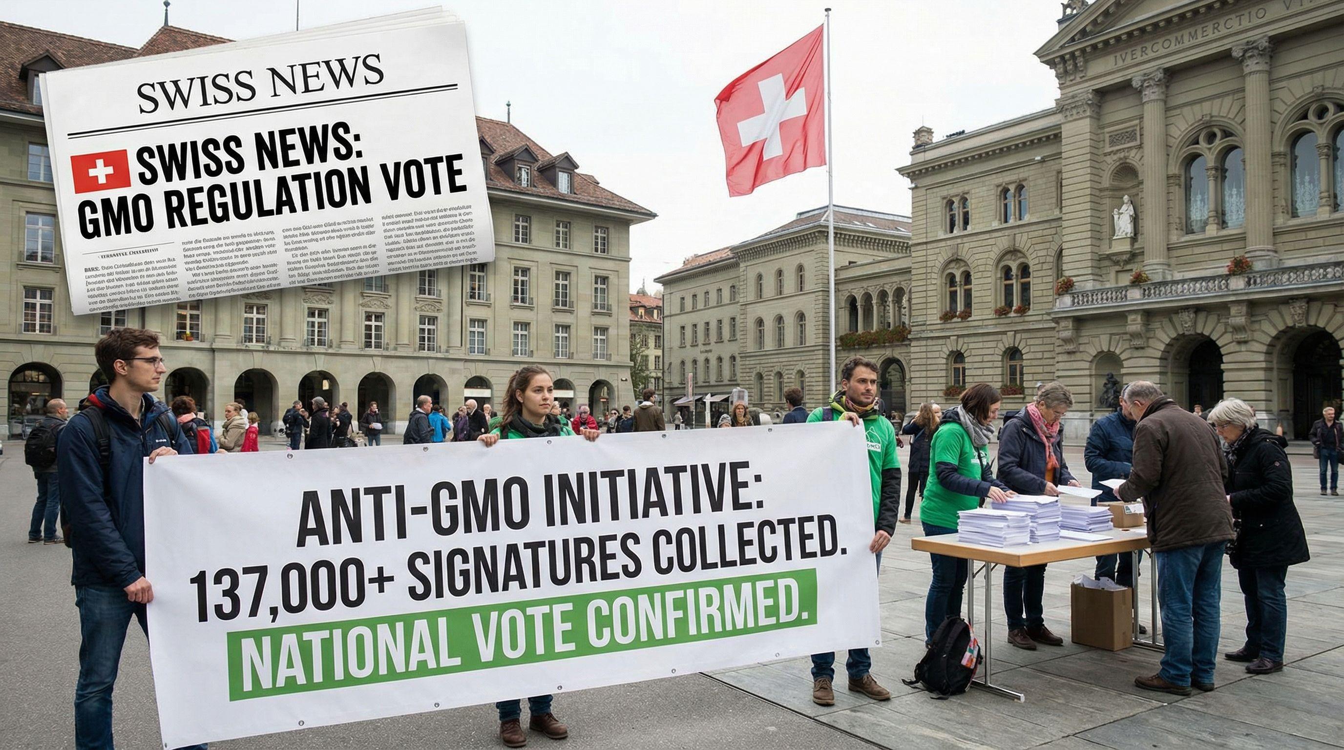 Anti-GMO Initiative Gathers Enough Signatures to Trigger Nationwide Vote