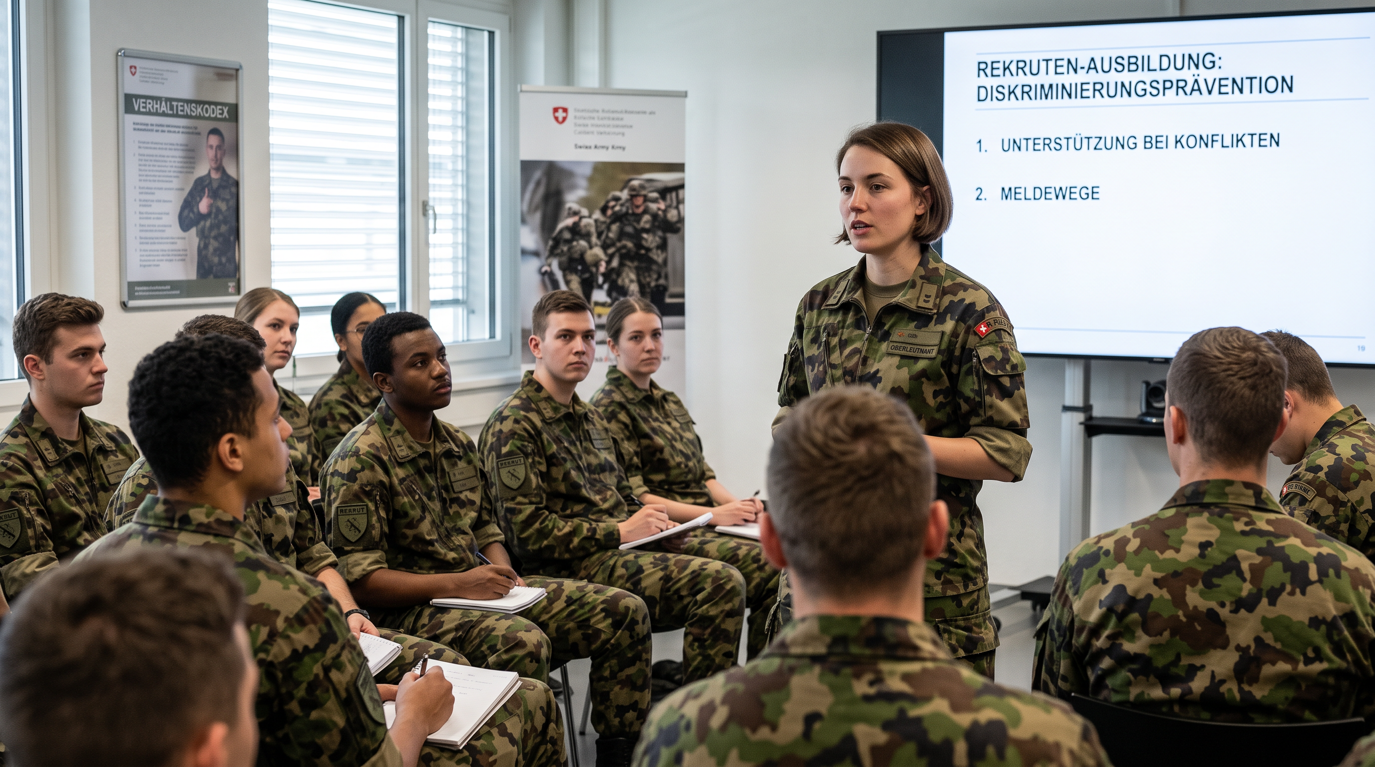 Half of Swiss army anti-discrimination measures now in place