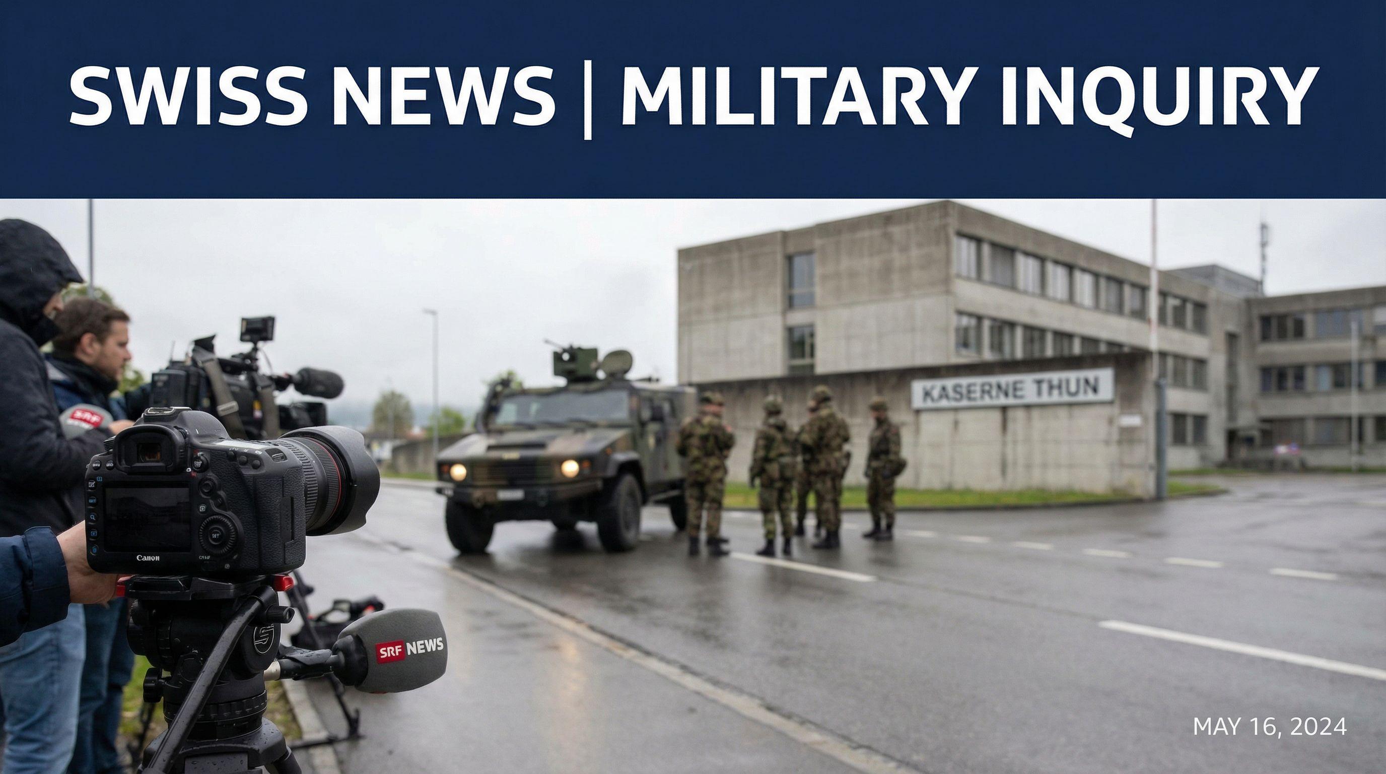 Swiss army faces scrutiny over training incident as recruits hospitalized