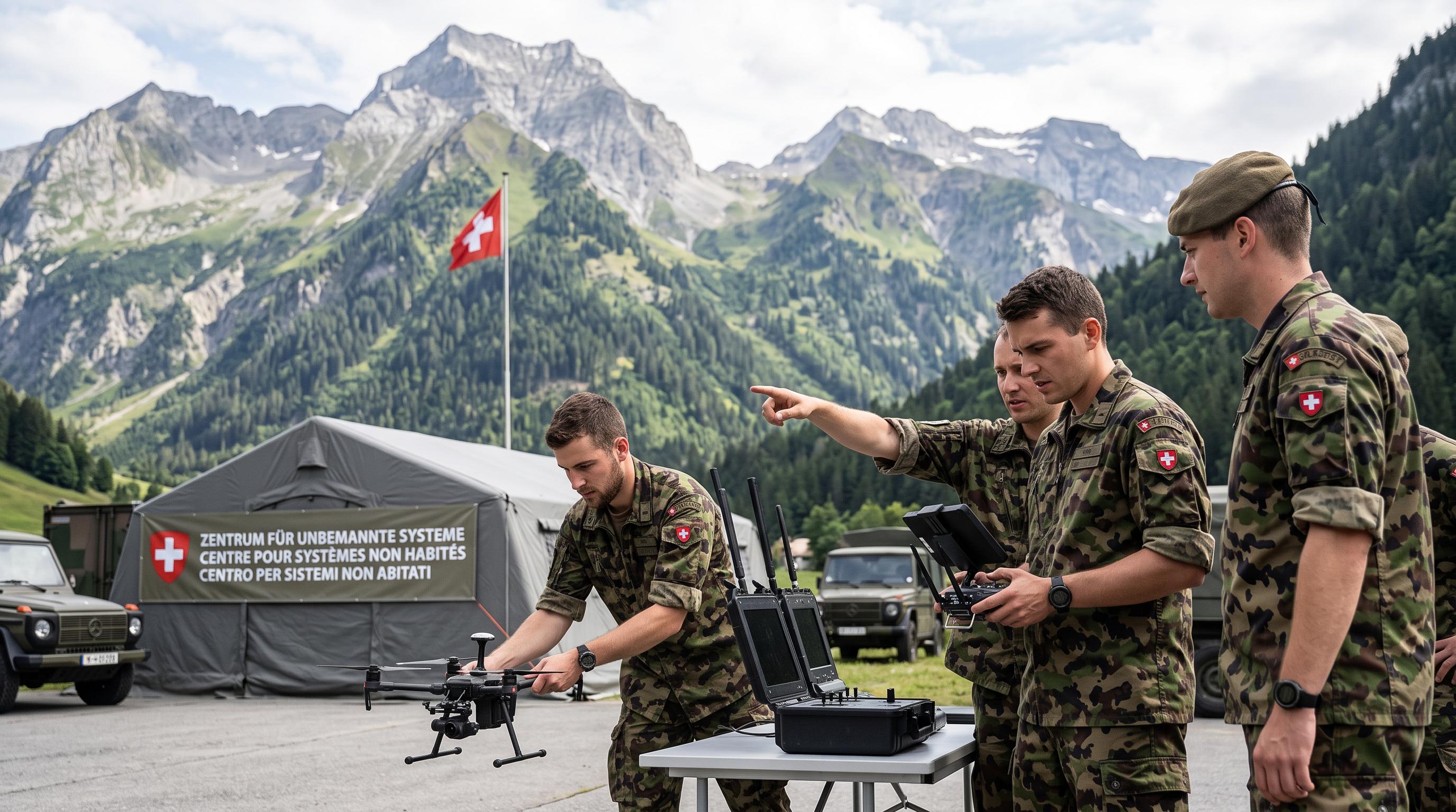 Swiss army creates drone centre as unmanned warfare expands